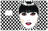 Audrey ? - sticker pour carte bancaire, format US