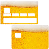 The beer - credit card sticker, 2 credit card formats available