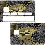 Feuille d'or- sticker pour carte bancaire, 2 formats de carte bancaire disponibles