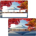 Mount Fujiyama- credit card sticker, 2 credit card formats available