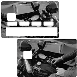 Tribute to harley police 1938 - credit card sticker, 2 credit card sizes available