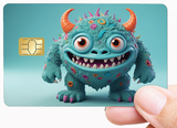 Little Demon - Bank Card Sticker, US Size