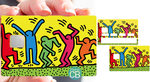 Rave Party - sticker pour carte bancaire, 2 formats de carte bancaire disponibles