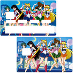 Tribute to Sailor Moon, limited edition 100 copies (fanart) - sticker for bank card, 2 bank card formats available