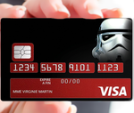 Tribute to Stormtroopers, limited edition 100 ex - credit card sticker