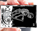 Tarot XIII, Arcane Sans Nom - sticker pour carte bancaire, format US