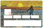 Van Gogh, The Wheat Fields - Credit Card Sticker