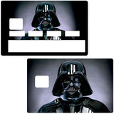 Tribute to Darth Vader - credit card sticker, 2 credit card sizes available