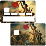 Liberté, egalité, fraternité - sticker pour carte bancaire, 2 formats de carte bancaire disponibles