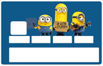 Tribute to Minions Stupides - sticker pour carte bancaire, 2 formats de carte bancaire disponibles