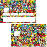 MUSIC - sticker pour carte bancaire, 2 formats de carte bancaire disponibles