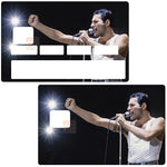 Tribute to Freddie Mercury  - sticker pour carte bancaire, 2 formats de carte bancaire disponibles