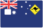 Australian symbol- sticker pour carte bancaire