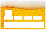 The beer - credit card sticker, 2 credit card formats available