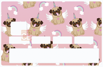 LOVE UNICORN - credit card sticker, 2 credit card formats available