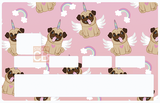 LOVE UNICORN - credit card sticker, 2 credit card formats available