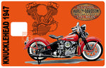 Tribute KNUCKLEHEAD 1947, édition limitée 100 ex ( fanart) - sticker pour carte bancaire, 2 formats de carte bancaire disponibles