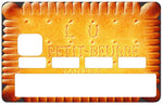 Petit beurre - credit card sticker, 2 credit card formats available