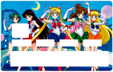 Tribute to Sailor Moon, limited edition 100 copies (fanart) - sticker for bank card, 2 bank card formats available