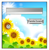 Letterbox Sticker, Sunflowers