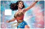 Tribute to Wonder Woman NTM - credit card sticker, 2 credit card sizes available